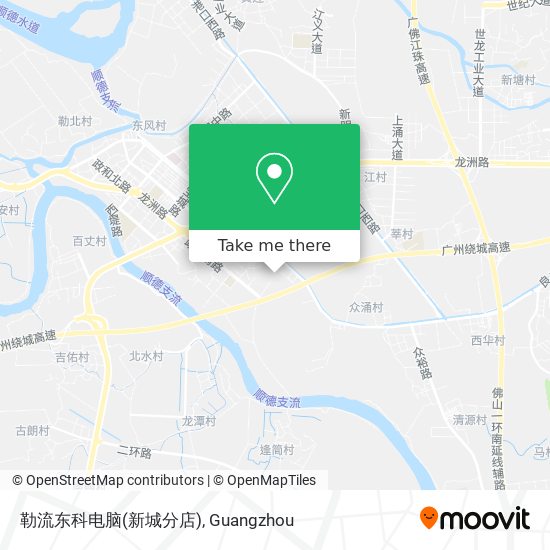 勒流东科电脑(新城分店) map