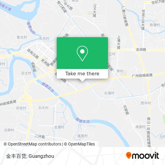 金丰百货 map