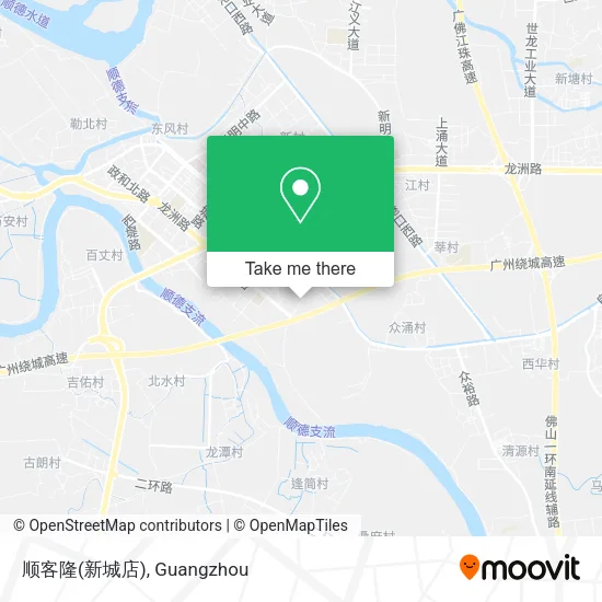 顺客隆(新城店) map
