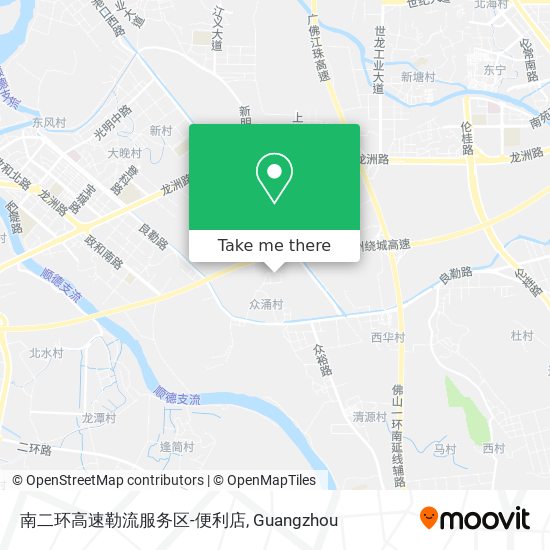 南二环高速勒流服务区-便利店 map