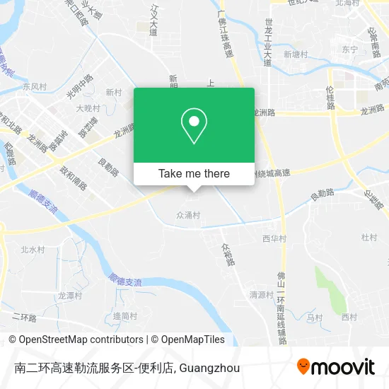 南二环高速勒流服务区-便利店 map