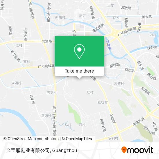 金宝履鞋业有限公司 map