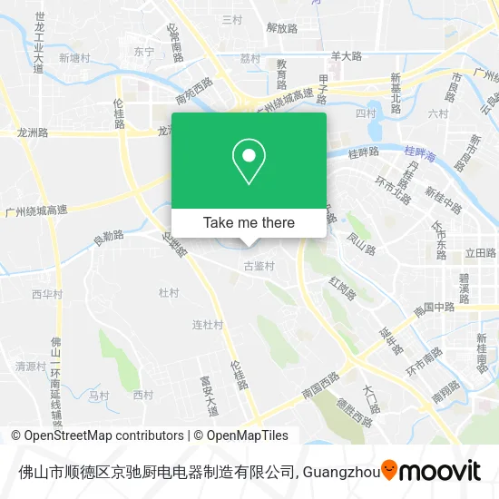 佛山市顺德区京驰厨电电器制造有限公司 map