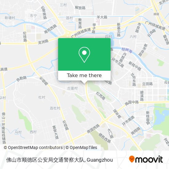 佛山市顺德区公安局交通警察大队 map