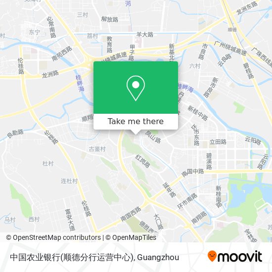 中国农业银行(顺德分行运营中心) map