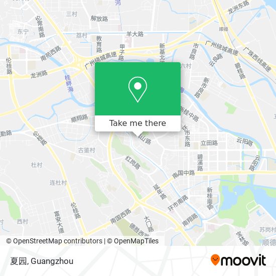夏园 map