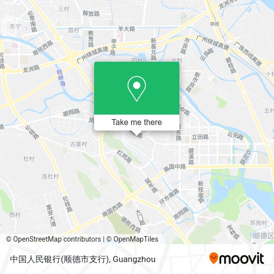 中国人民银行(顺德市支行) map