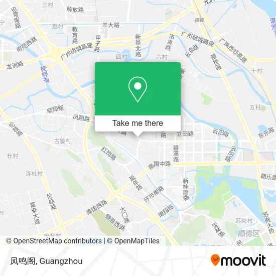 凤鸣阁 map