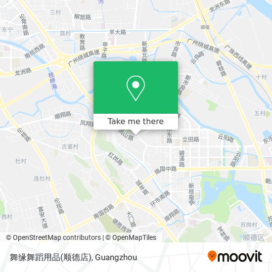 舞缘舞蹈用品(顺德店) map