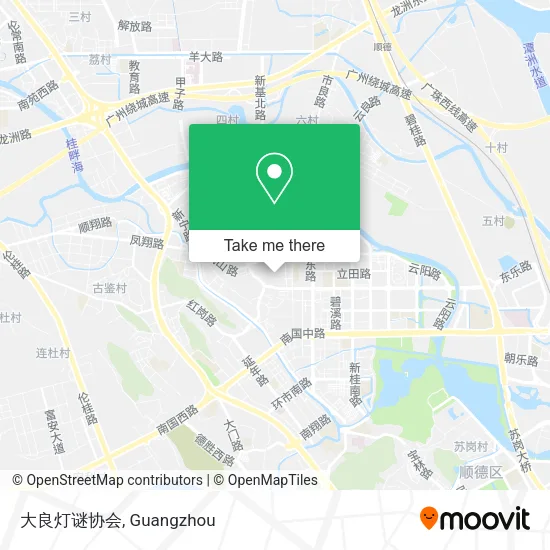 大良灯谜协会 map