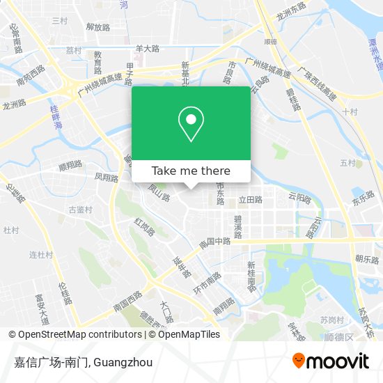 嘉信广场-南门 map