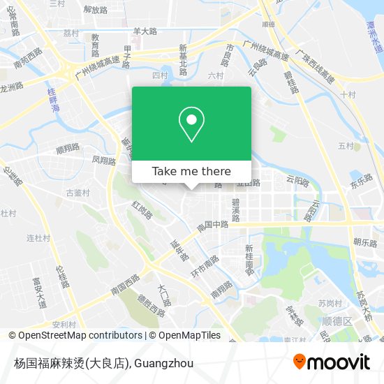 杨国福麻辣烫(大良店) map