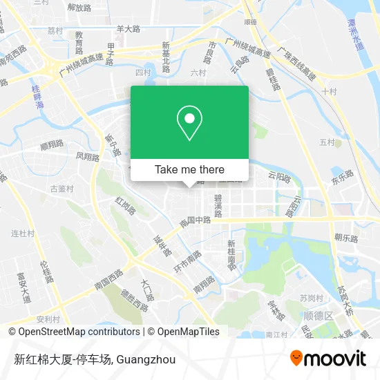 新红棉大厦-停车场 map