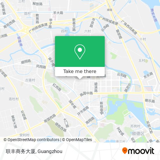 联丰商务大厦 map