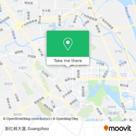 新红棉大厦 map