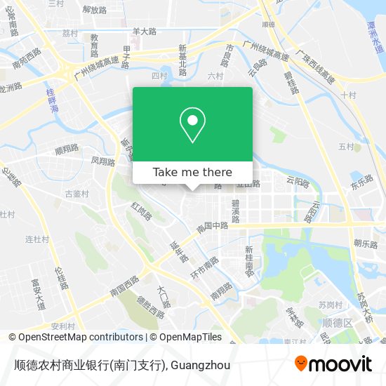 顺德农村商业银行(南门支行) map