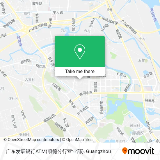 广东发展银行ATM(顺德分行营业部) map
