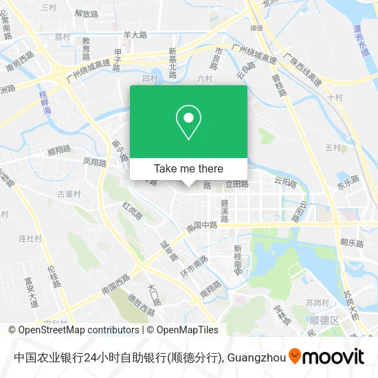 中国农业银行24小时自助银行(顺德分行) map