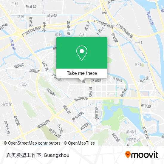 嘉美发型工作室 map