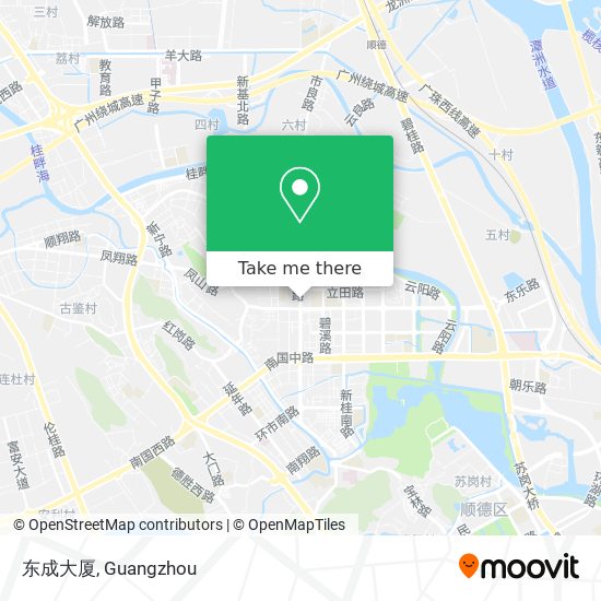 东成大厦 map