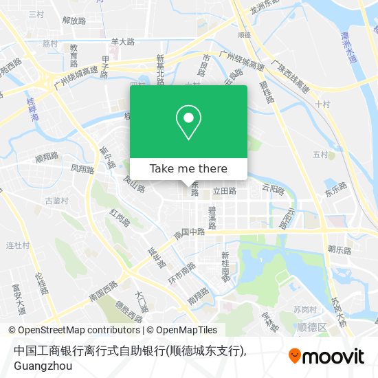 中国工商银行离行式自助银行(顺德城东支行) map