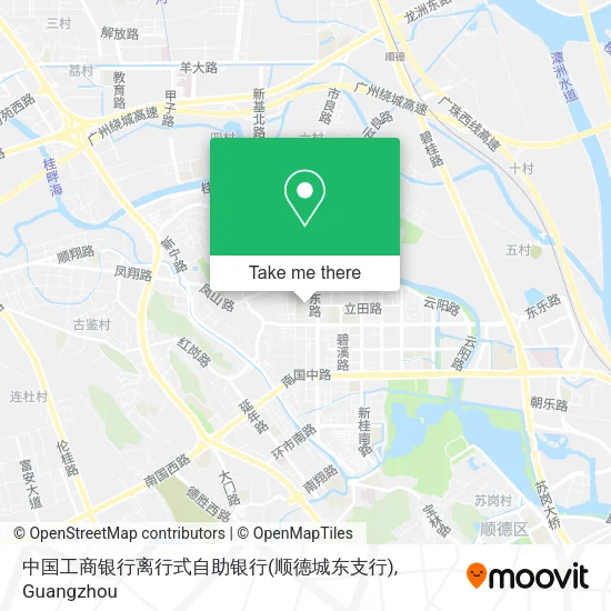 中国工商银行离行式自助银行(顺德城东支行) map