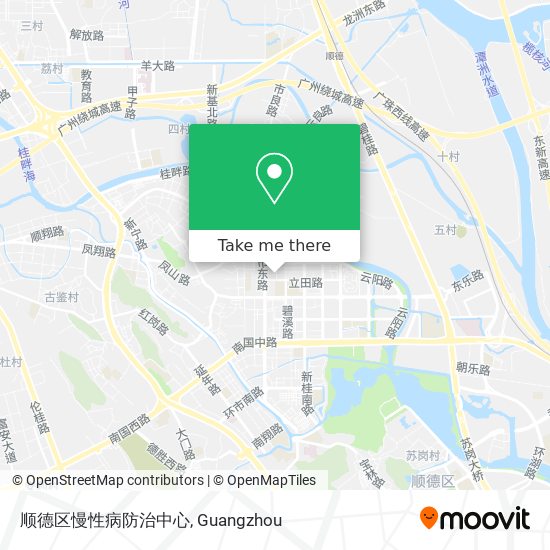 顺德区慢性病防治中心 map