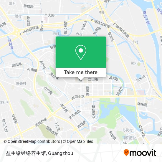 益生缘经络养生馆 map