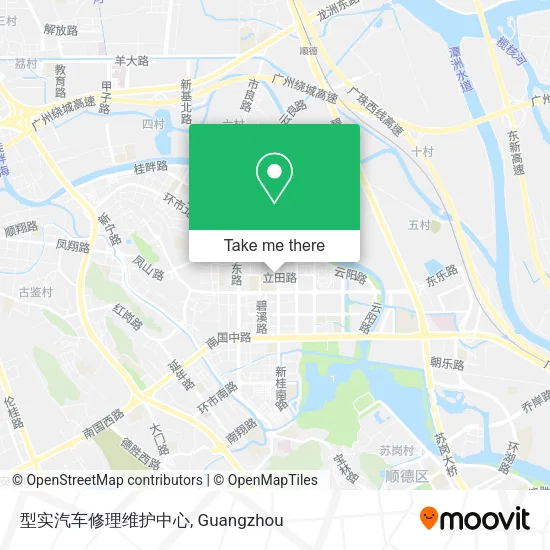 型实汽车修理维护中心 map