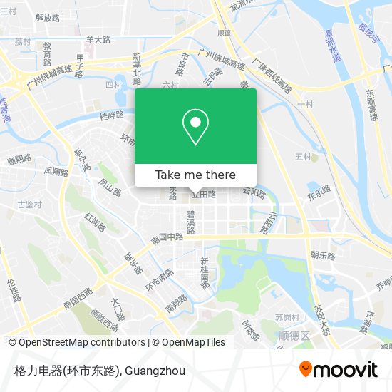 格力电器(环市东路) map