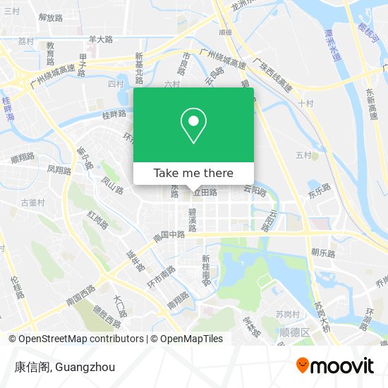 康信阁 map
