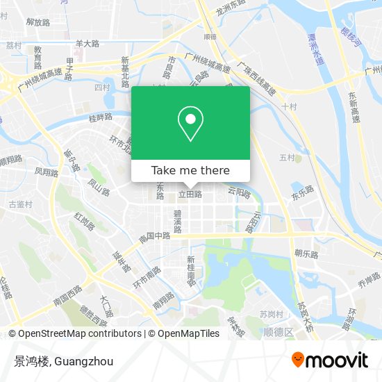 景鸿楼 map