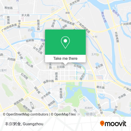 丰尔粥食 map