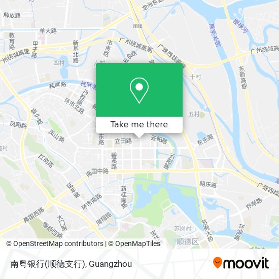 南粤银行(顺德支行) map