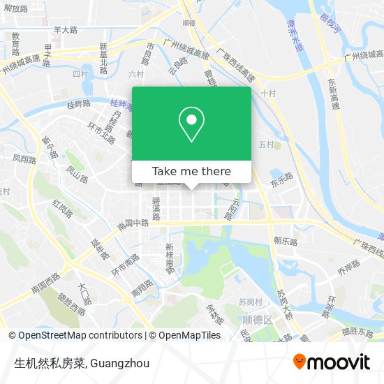 生机然私房菜 map
