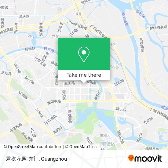 君御花园-东门 map