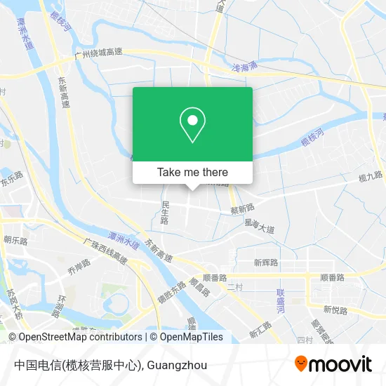 中国电信(榄核营服中心) map