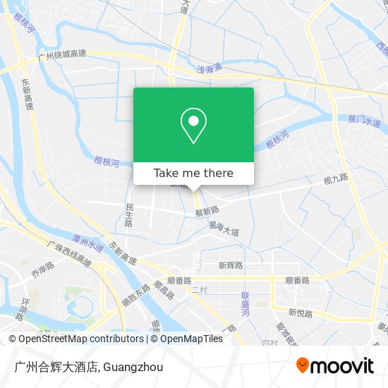 广州合辉大酒店 map
