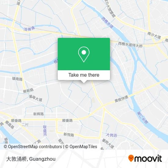 大敦涌桥 map