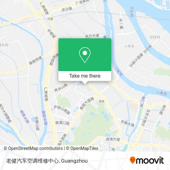老健汽车空调维修中心 map