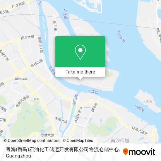 粤海(番禺)石油化工储运开发有限公司物流仓储中心 map