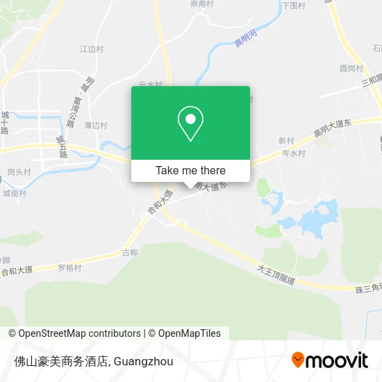 佛山豪美商务酒店 map
