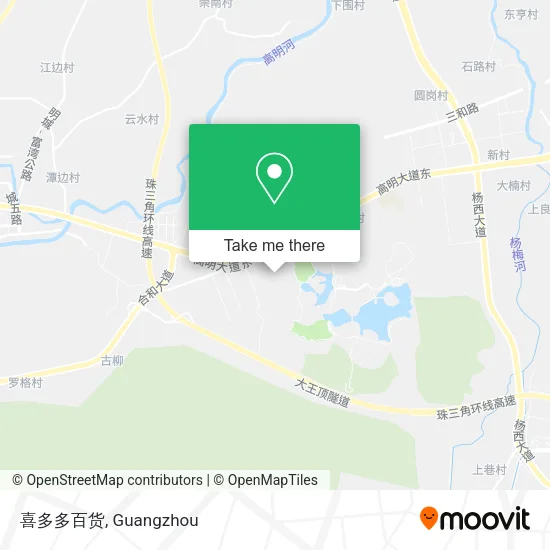 喜多多百货 map