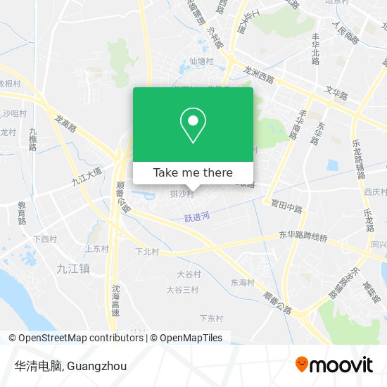 华清电脑 map