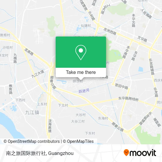 南之旅国际旅行社 map
