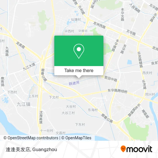 逢逢美发店 map
