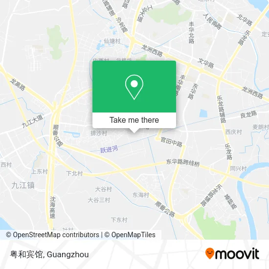粤和宾馆 map