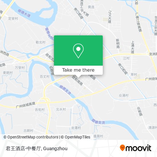 君王酒店-中餐厅 map