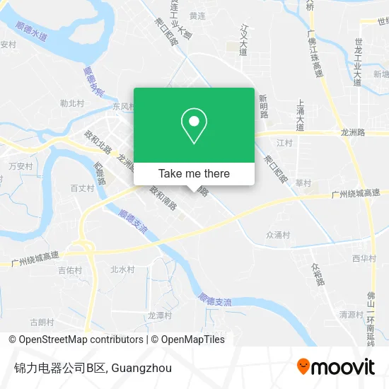锦力电器公司B区 map