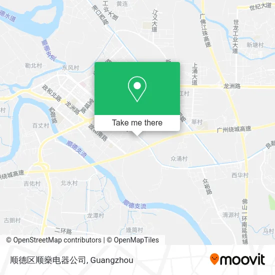 顺德区顺燊电器公司 map